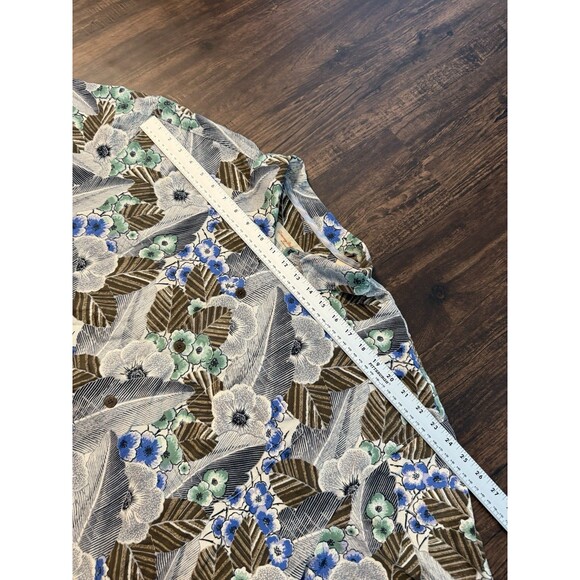 Tommy Bahama Shirt XXL Silk Floral Hawaiian Beach Button Up Short Sleeve Mens - Picture 4 of 7